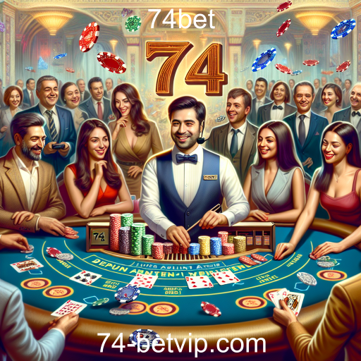 Experiência Imersiva no Cassino Ao Vivo do 74bet